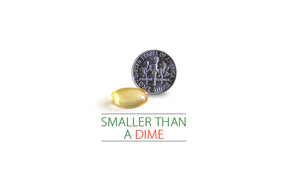 Tiniest DHA Supplement. 300 mg of Pure Omega3 DHA Fish Oil