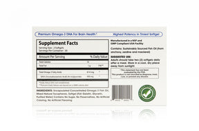 Supplement Facts. Best Brain Health Supplement in the Market